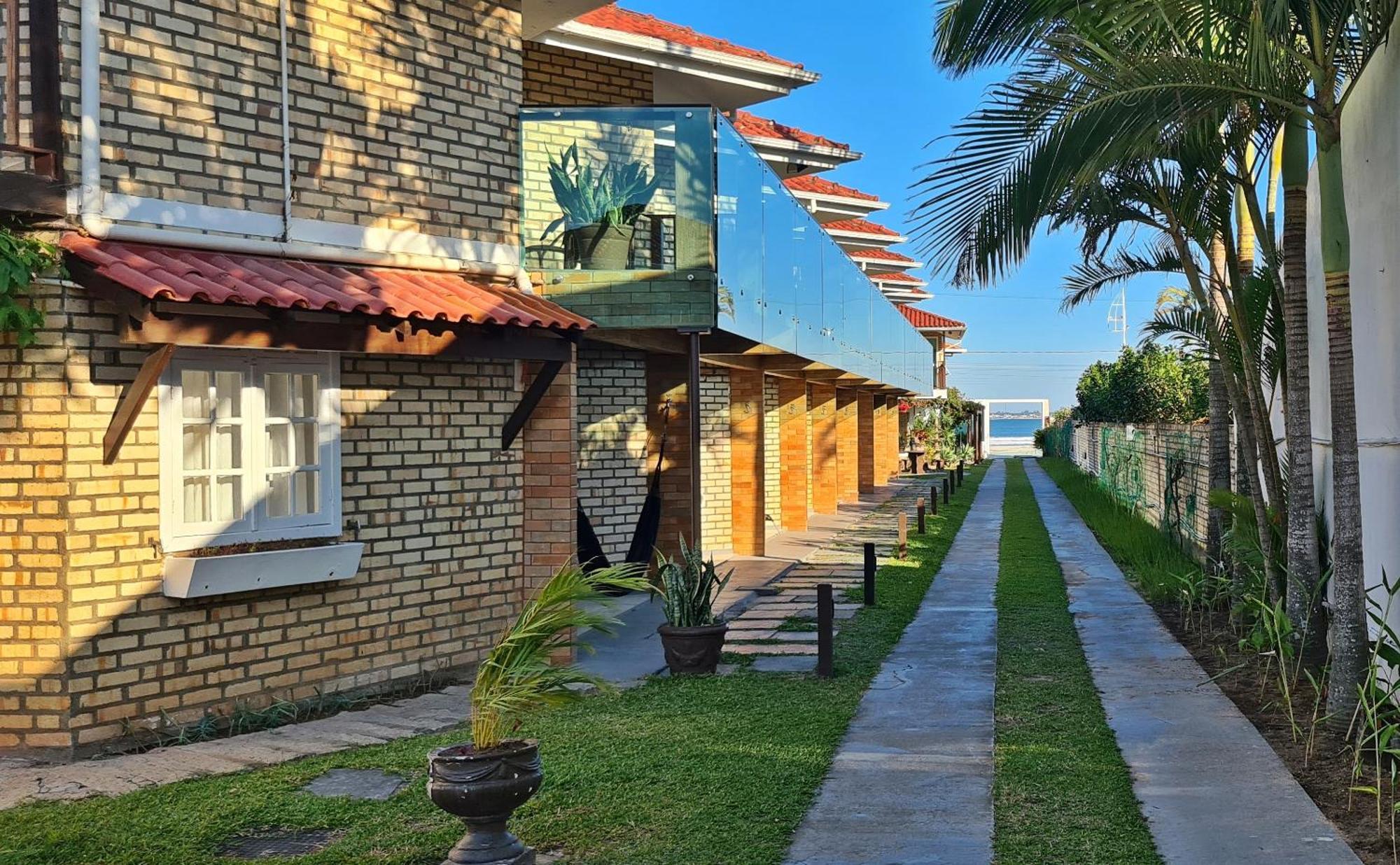 Pousada Recanto Edenico - A Beira Mar Da Praia Ponta Do Papagaio, Palhoca Sc 外观 照片