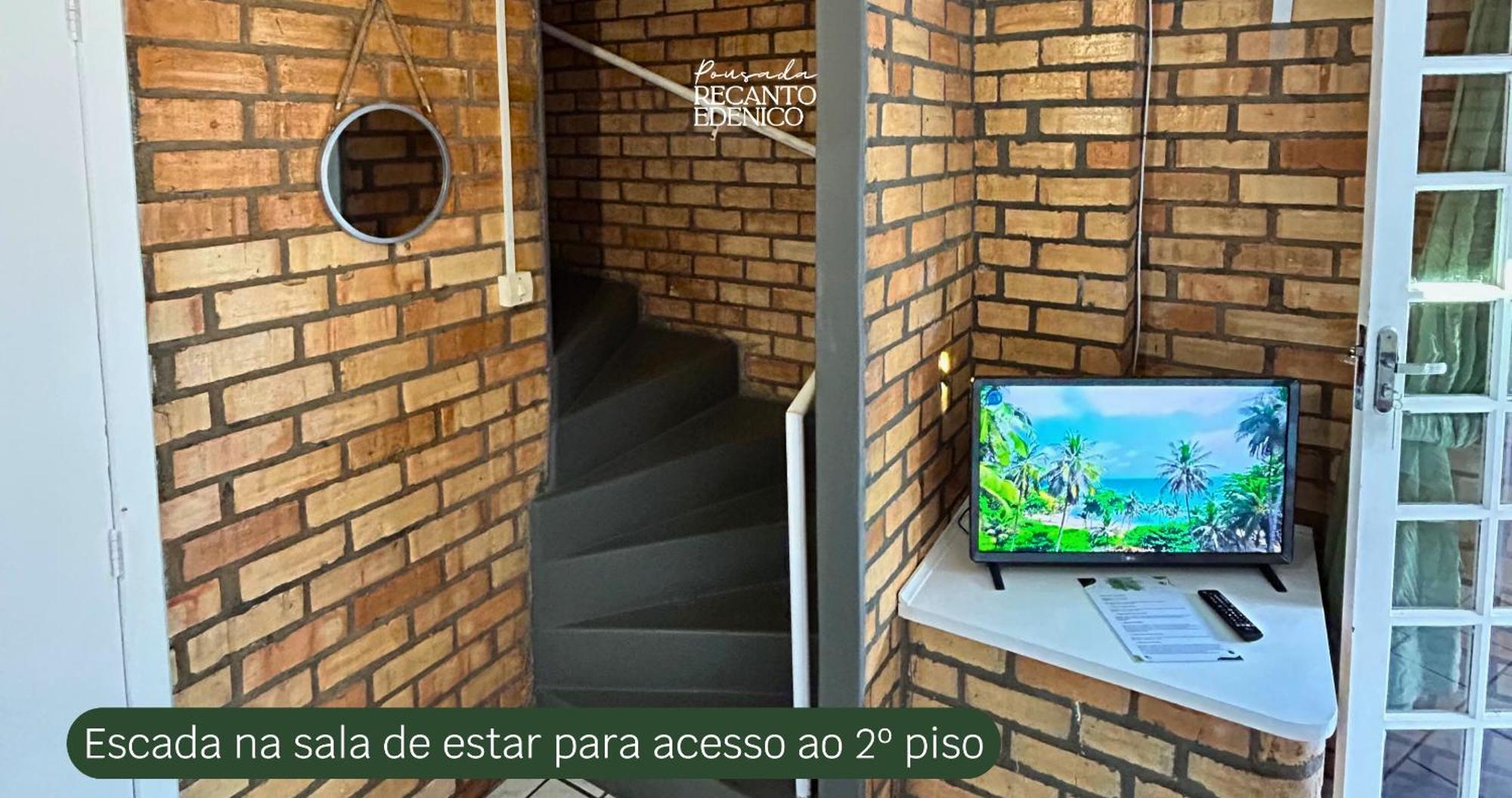 Pousada Recanto Edenico - A Beira Mar Da Praia Ponta Do Papagaio, Palhoca Sc 外观 照片